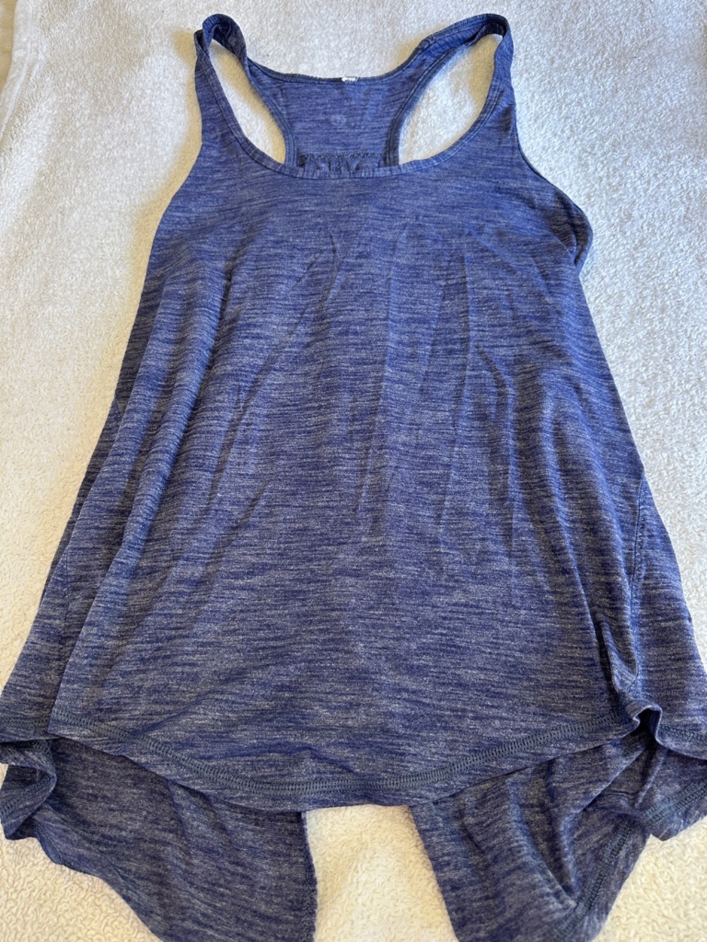 Lululemon Women's Racerback Tank Top tied back size 4 ( no size tag anymore)